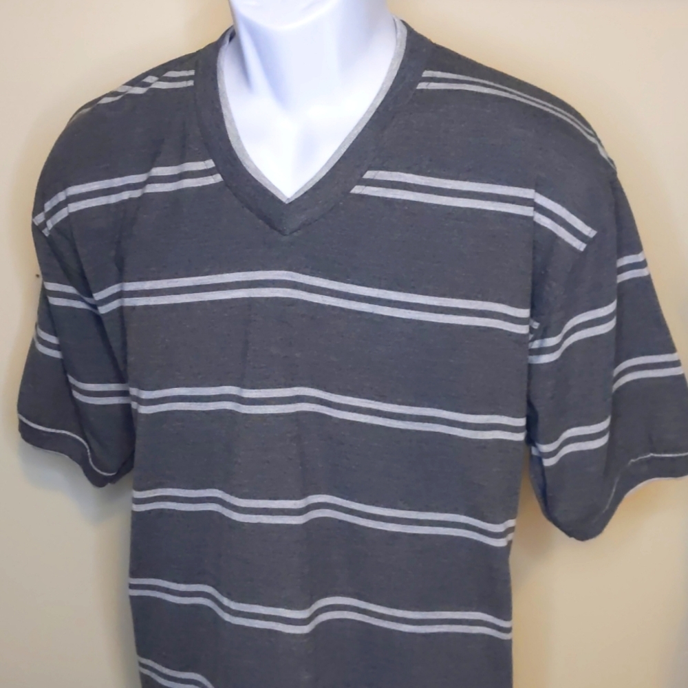 Men's Denim&Rivets 2X Grey Shirt